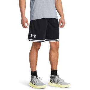 imageUnder Armour Mens 10Inch Perimeter Basketball Shorts001 Black   White