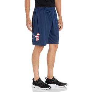imageUnder Armour Mens Freedom Tech Logo ShortsAcademy Blue 408