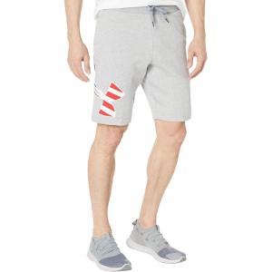 imageUnder Armour Mens Freedom Tech Logo ShortsSteel Light HeatherNone