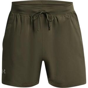 imageUnder Armour Mens Launch Run 5 Inch Unlined Shorts390 Marine Od Green  Marine Od Green  Reflective