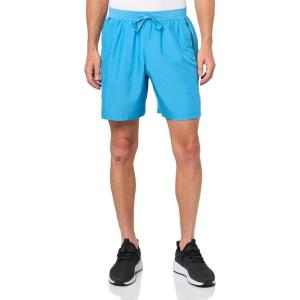 imageUnder Armour Mens Launch Run 7 Inch Unlined ShortsEther BlueDownpour GrayReflective
