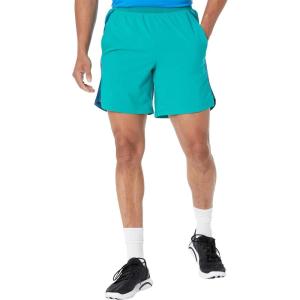 imageUnder Armour Mens Launch Stretch Woven 7inch ShortsCerulean 452Reflective