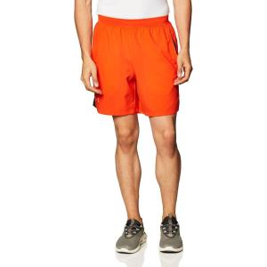 imageUnder Armour Mens Launch Stretch Woven 7inch ShortsDark Orange 860Reflective