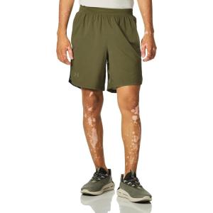 imageUnder Armour Mens Launch Stretch Woven 7inch ShortsMarine Od Green 390Reflective