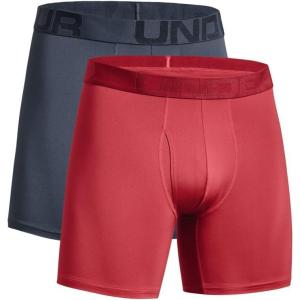 imageUnder Armour Mens MultiPack Performance Tech Mesh Boxerjock Brief 6quot Inseam AllDay Comfort638 Chakra   Chakra