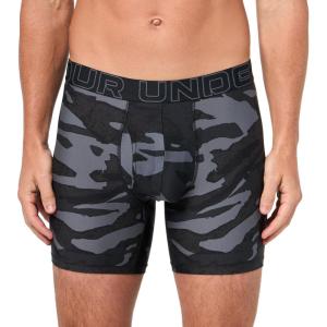 imageUnder Armour Mens Tech 6inch Boxerjock 1PackAnthracite