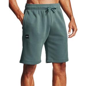 imageUnder Armour Mens UA Rival Fleece ShortsLichen Blue 424Onyx White