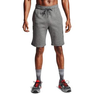 imageUnder Armour Mens UA Rival Fleece ShortsPitch Gray Light Heather 012Onyx White
