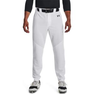 imageUnder Armour Mens Utility Baseball Straight Leg Pant 22100 White   Black