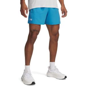 imageUnder Armour Mens Woven 5inch Shorts452 Ether Blue   White