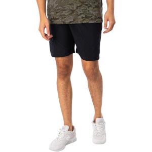 imageUnder Armour Mens Woven Graphic Shorts003 Black   Versa Blue