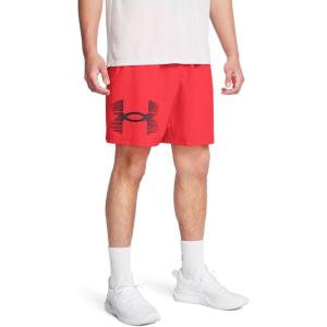 imageUnder Armour Mens Woven Graphic Shorts713 Racer Red   Black