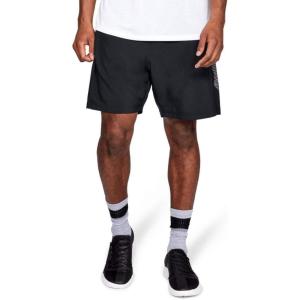 imageUnder Armour Mens Woven Graphic ShortsBlack