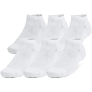 imageUnder Armour Training Cotton Low Socks 6 Pack100 White  White  Black