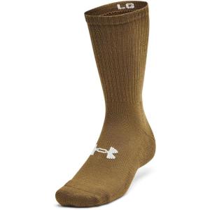 imageUnder Armour Unisex Tactical Boot Socks498 Coyote  Coyote  White