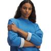 imageUnder Armour Women Rival Fleece Oversized Crew403 Blue Atlantis Light Heather   Blue Atlantis
