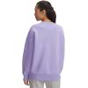 imageUnder Armour Women Rival Fleece Oversized Crew538 Transparent   White