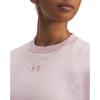 imageUnder Armour Women Rival Fleece Oversized Crew649 Prime Pink Light Heather   Prime Pink