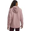 imageUnder Armour Womens Fleece Hoodie673 Tourmaline Pink   Tourmaline Pink