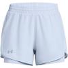 imageUnder Armour Womens Fly by 2in1 Shorts464 Nimbus Blue  Nimbus Blue  Reflective
