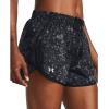 imageUnder Armour Womens Fly by Printed Shorts681 Shaded Fuchsia   Reflective