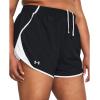 imageUnder Armour Womens Fly by Shorts002 Black  White  Reflective