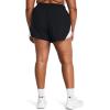 imageUnder Armour Womens Fly by Shorts002 Black  White  Reflective