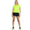 imageUnder Armour Womens Fly by Shorts003 Black  Highvis Yellow  Reflective