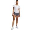 imageUnder Armour Womens Fly by Shorts027 Castlerock  Super Pink  Reflective