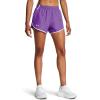 imageUnder Armour Womens Fly by Shorts525 Lavish  Salt Purple  Reflective