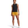imageUnder Armour Womens Fly by Shorts711 Golden Yellow  Golden Yellow  Reflective