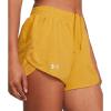 imageUnder Armour Womens Fly by Shorts711 Golden Yellow  Golden Yellow  Reflective