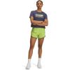 imageUnder Armour Womens Fly by ShortsGreen Vibe  Expedition Green  Reflective