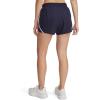 imageUnder Armour Womens Fly by ShortsMidnight Navy  Prime Pink  Reflective