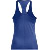 imageUnder Armour Womens HeatGear Racer Tank432 Tech Blue   White