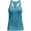 imageUnder Armour Womens HeatGear Racer Tank433 Glacier Blue   Iridescent