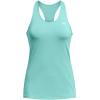 imageUnder Armour Womens HeatGear Racer Tank482 Radial Turquoise   White
