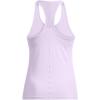 imageUnder Armour Womens HeatGear Racer Tank535 Salt Purple   White