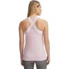 imageUnder Armour Womens HeatGear Racer Tank647 Prime Pink   White