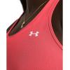 imageUnder Armour Womens HeatGear Racer Tank814 Red Solstice   White