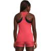 imageUnder Armour Womens HeatGear Racer Tank814 Red Solstice   White