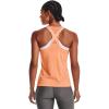 imageUnder Armour Womens HeatGear Racer Tank906 Orange Tropic  Mellow Orange  Iridescent