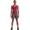 imageUnder Armour Womens HeatGear Racer TankBlack Rose 664Metallic Silver