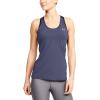 imageUnder Armour Womens HeatGear Racer TankBlue Ink 497Metallic Silver