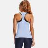 imageUnder Armour Womens HeatGear Racer TankIsotope Blue 438Metallic Silver