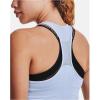 imageUnder Armour Womens HeatGear Racer TankIsotope Blue 438Metallic Silver