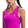 imageUnder Armour Womens HeatGear Racer TankMeteor Pink 660Metallic Silver