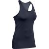 imageUnder Armour Womens HeatGear Racer TankMidnight Navy 410Metallic Silver