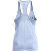 imageUnder Armour Womens HeatGear Racer TankMineral Blue 470Metallic Silver