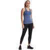 imageUnder Armour Womens HeatGear Racer TankMineral Blue 470Metallic Silver
